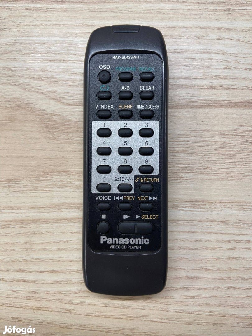 Panasonic távirányító Rak-SL429WH