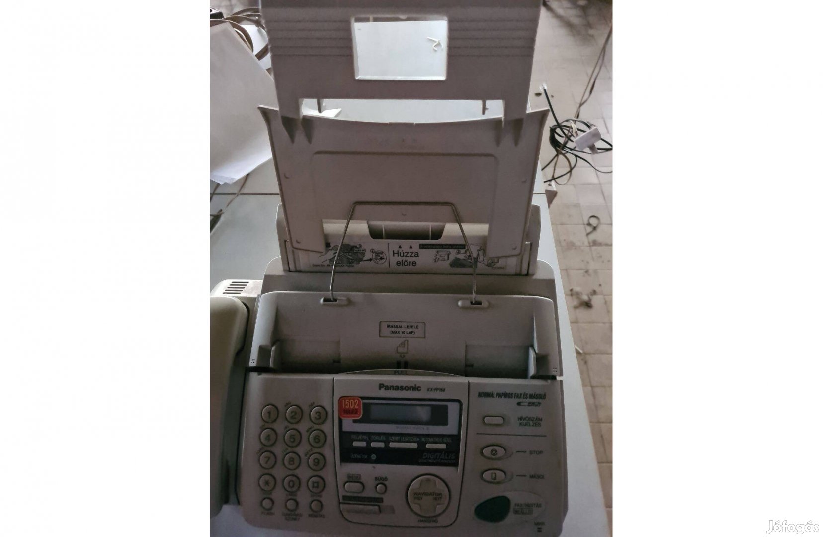 Panasonic tel. + fax Kx-FP158HG + üzenetrögzitő