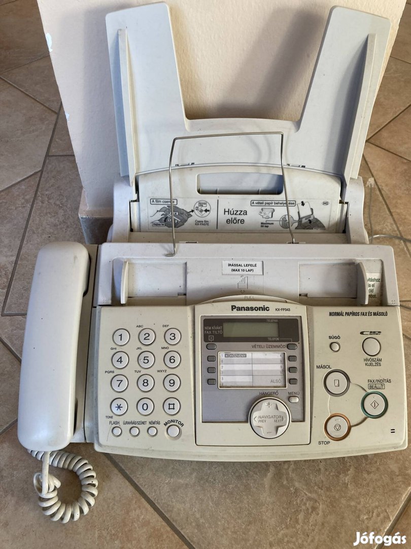 Panasonic telefon +fax