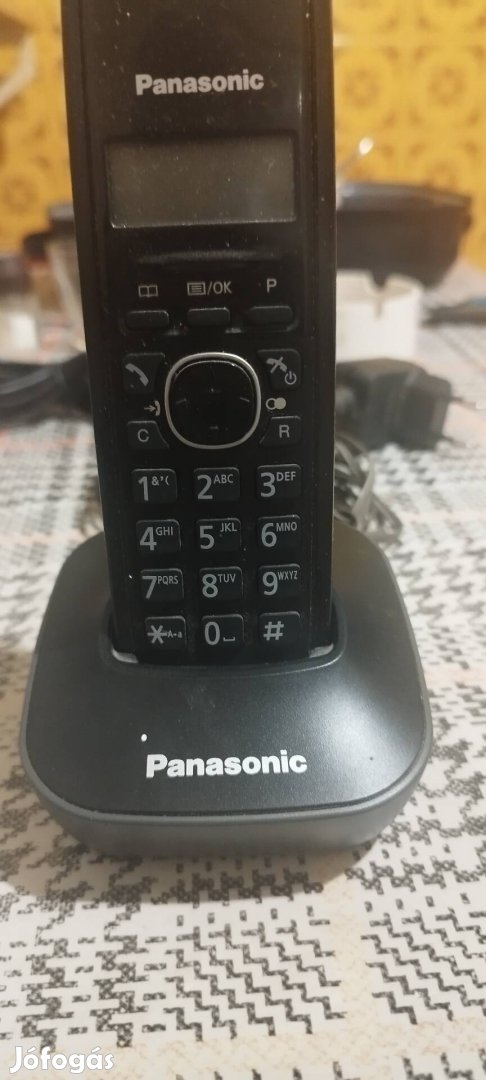 Panasonic típusú vezeték nélküli telefon 