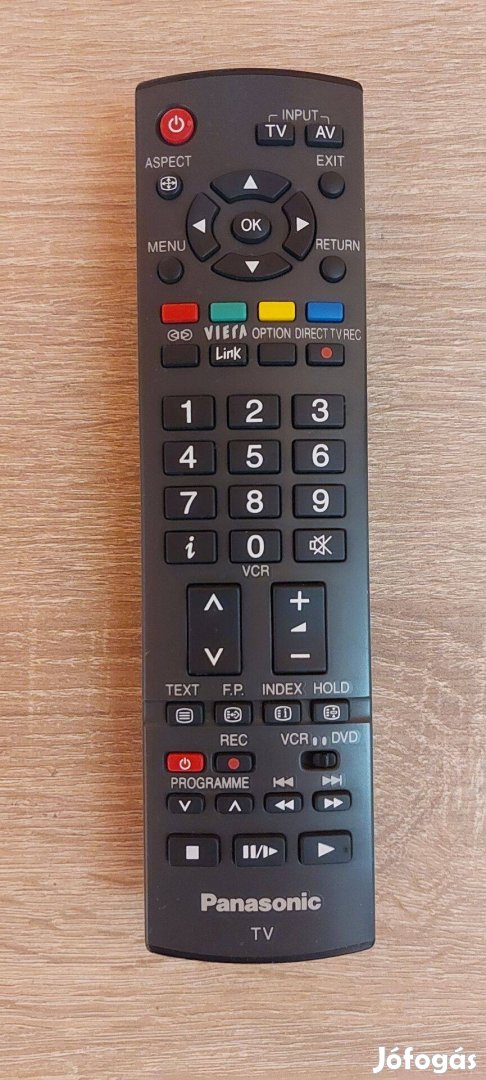 Panasonic tvvideódvd távirányító