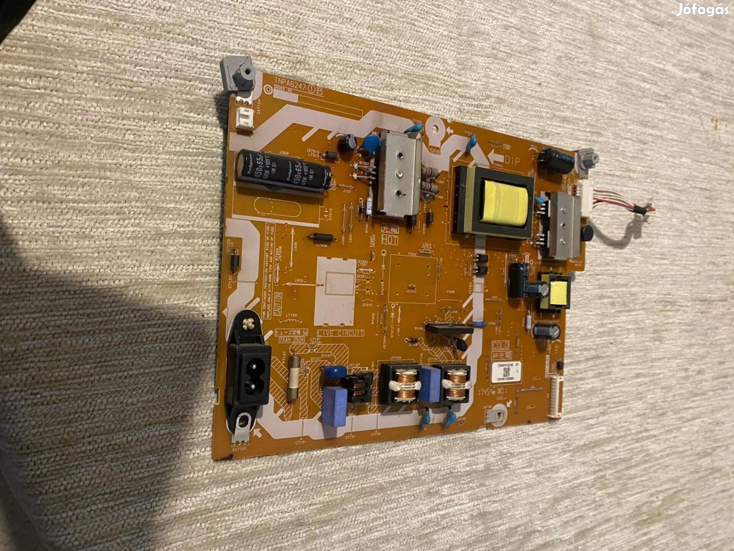 Panasonic tx-40es400e tv tápegység
