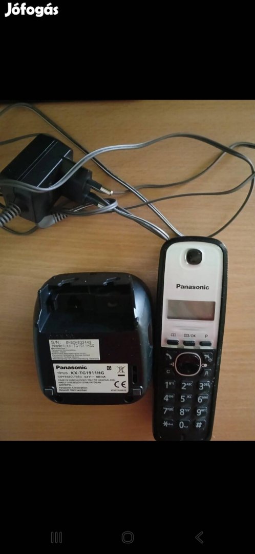Panasonic vezeték nélküli telefon