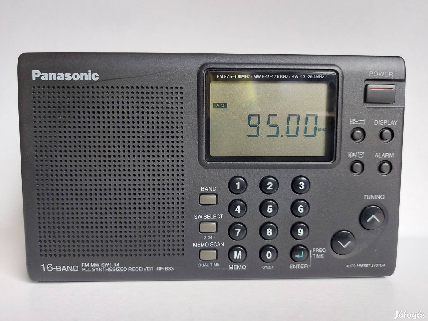 Panasonic világvevő rádió