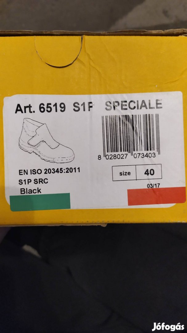 Panda Speciale S1P SRC munkavédelmi cipő 