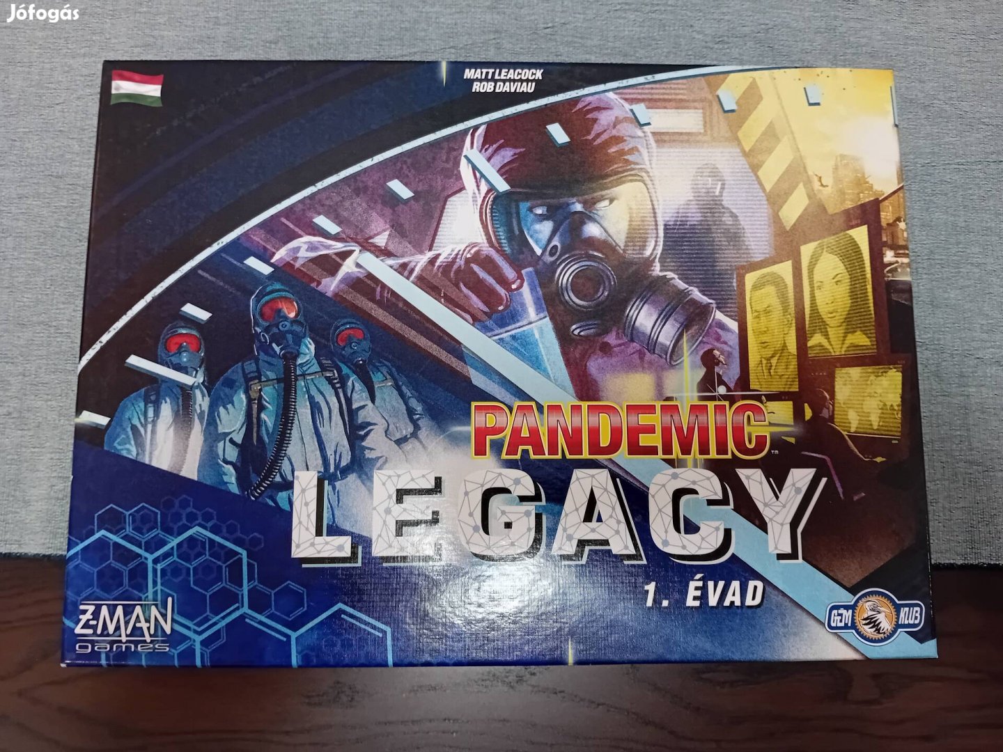 Pandemic Legacy 1. évad társasjáték alkatrésznek