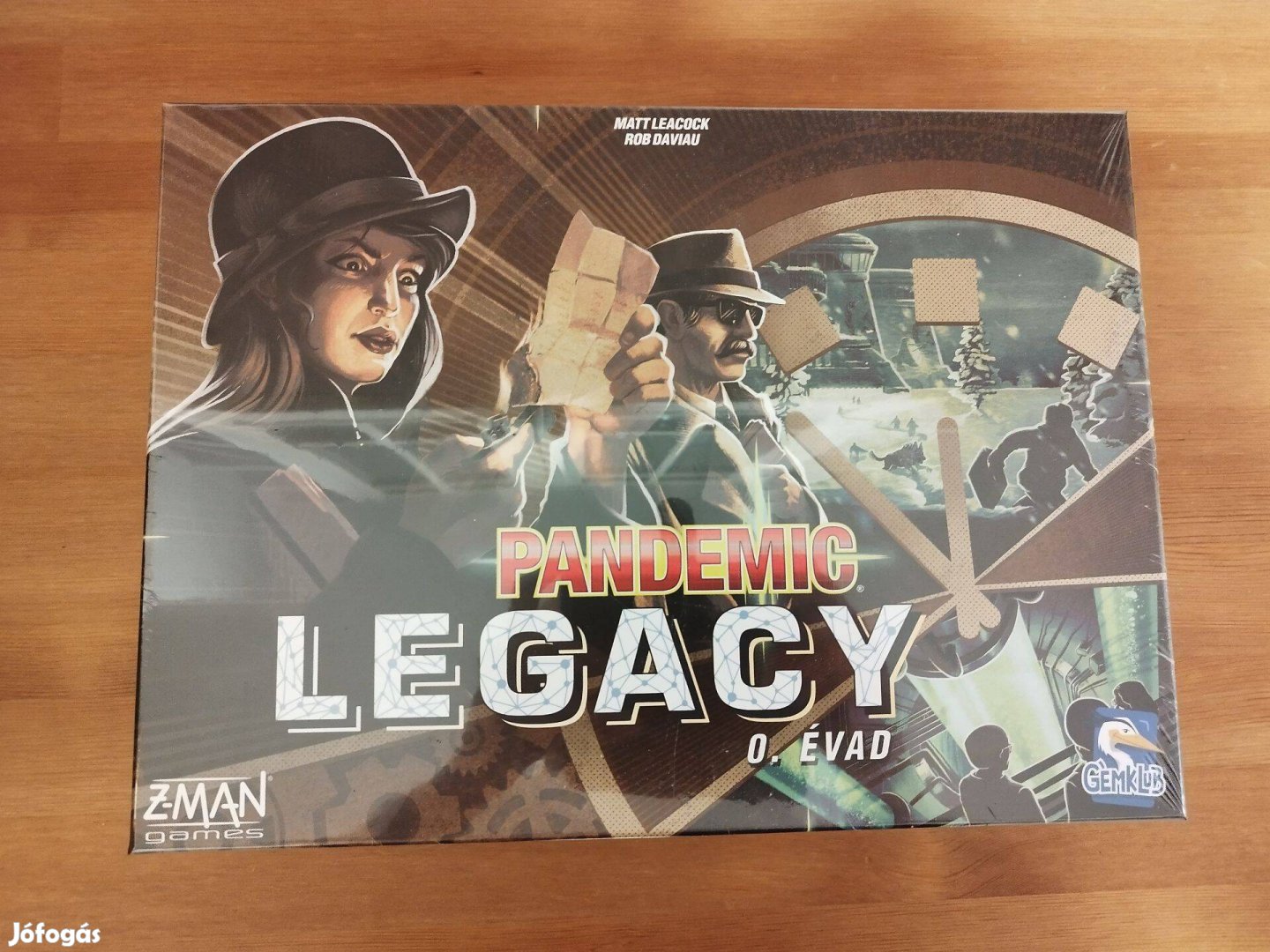 Pandemic legacy 0. évad társasjáték Bontatlan