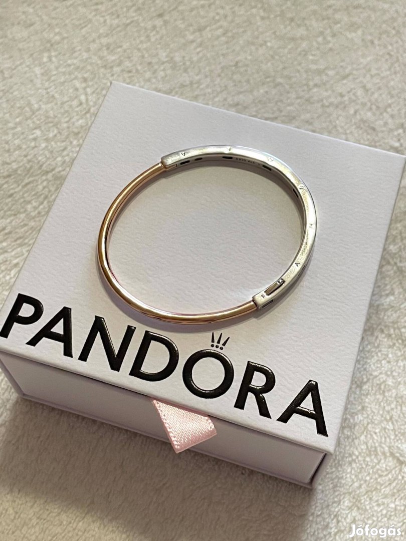 Pandora Signature ezüst rozé biocolor karperec