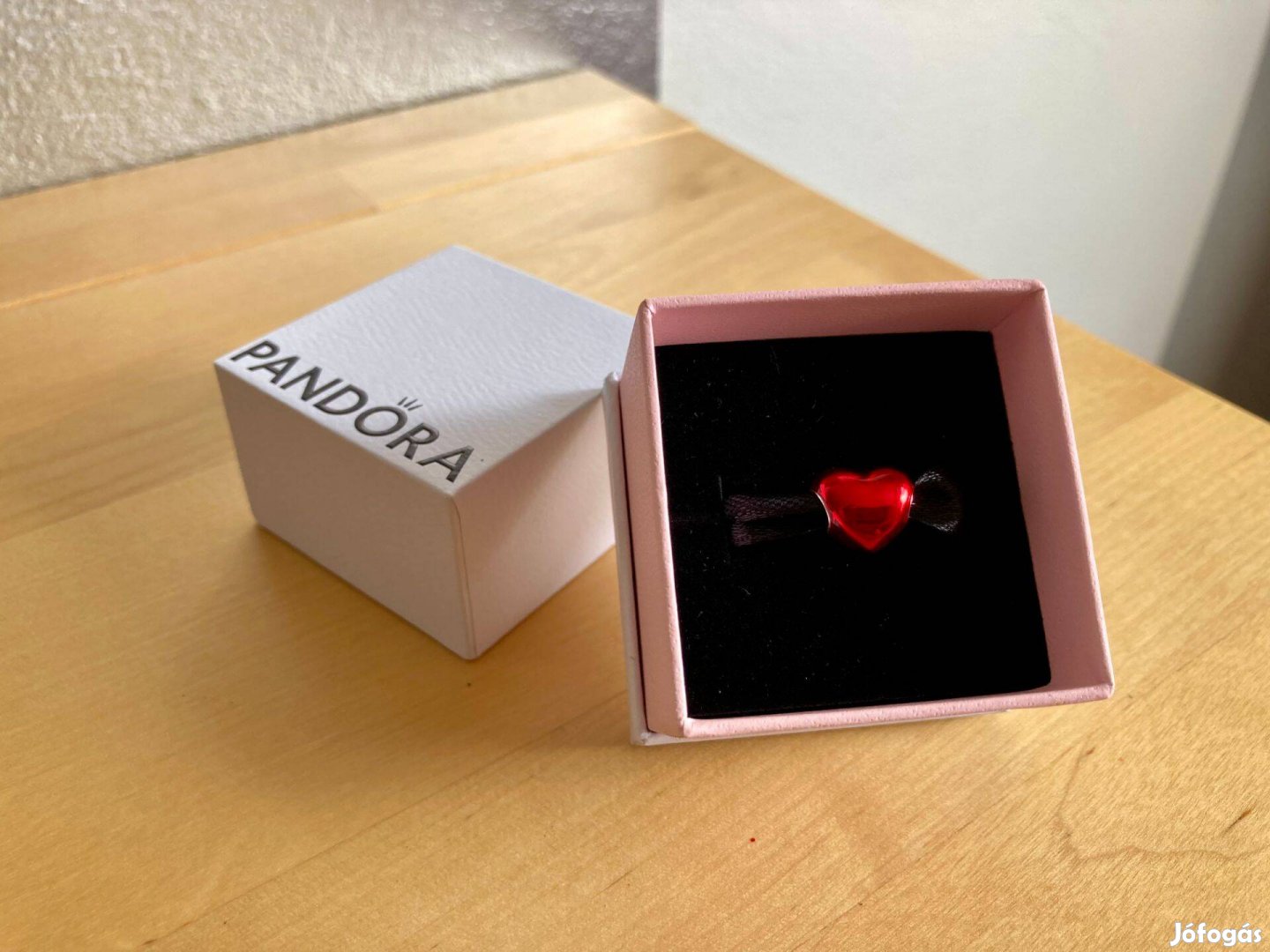 Pandora - Metallic Red Heart Charm