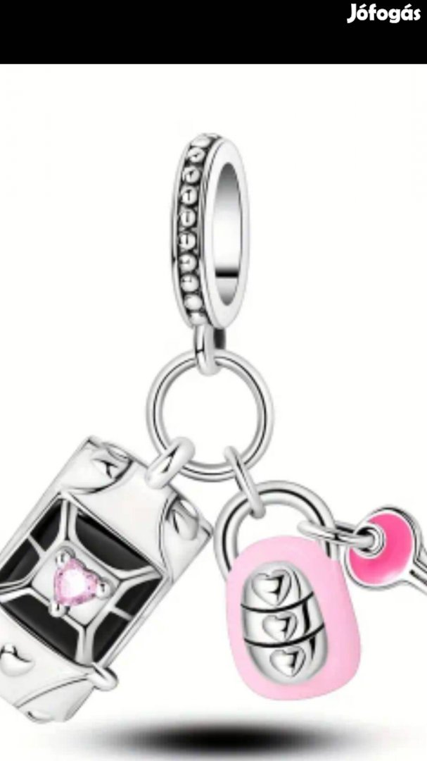 Pandora charm ezüst charm