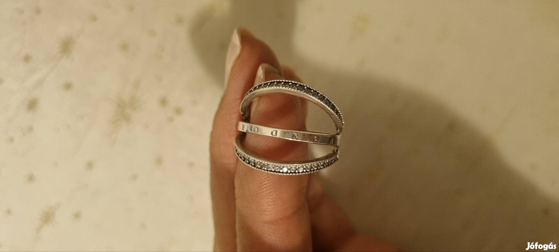 Pandora forgatható gyűrű, 56-os 