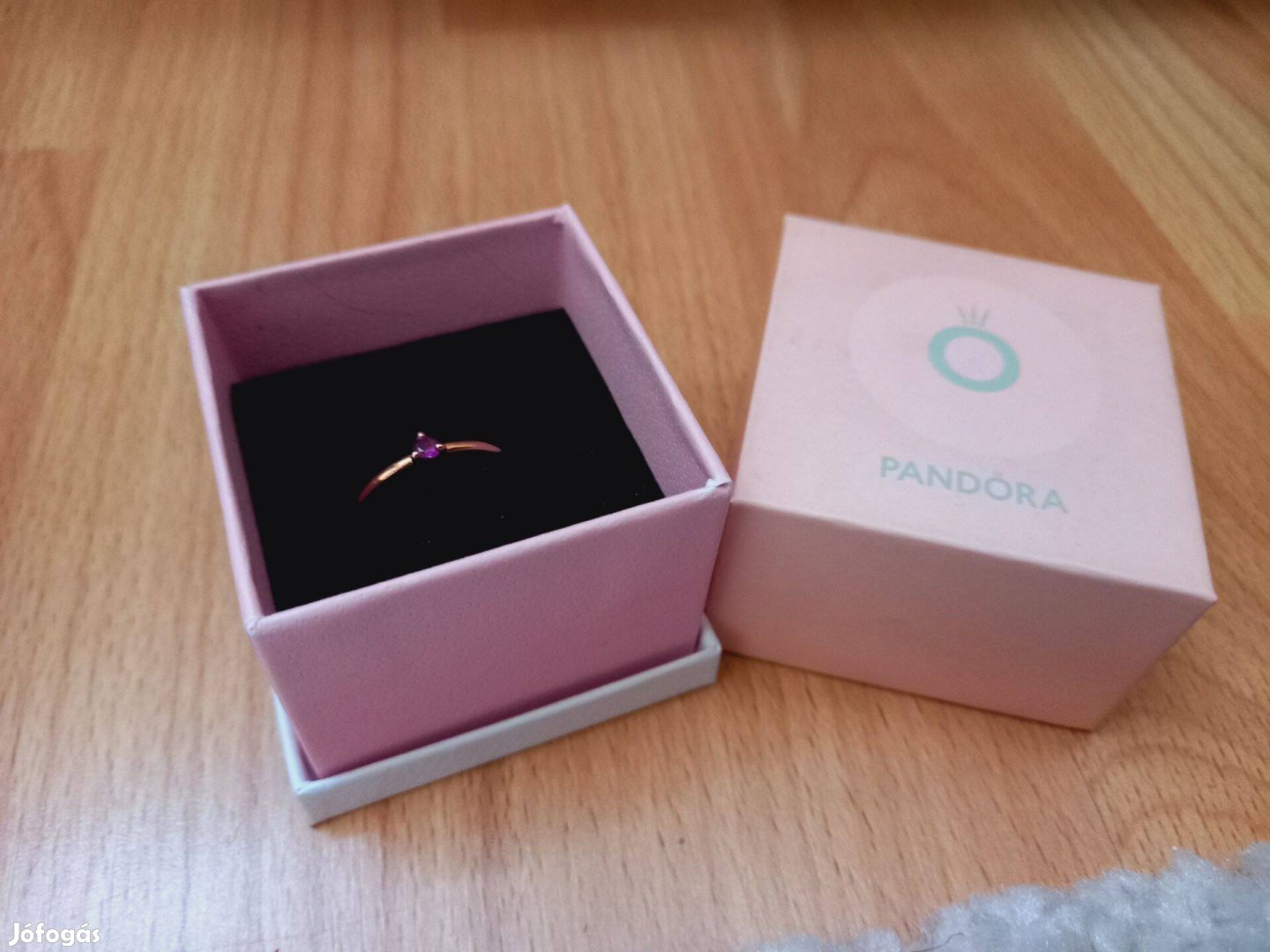 Pandora pink köves rozé gyűrű