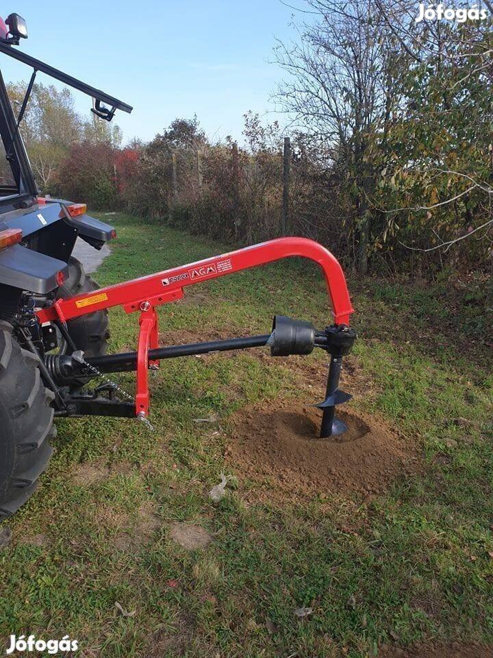 Panex AGM traktorra szerelhető, fúró, kardán hajtásos talajfúró