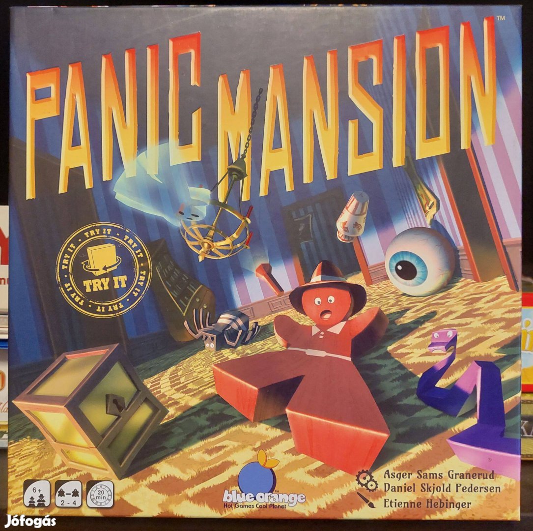 Panic Mansion Társasjáték Új