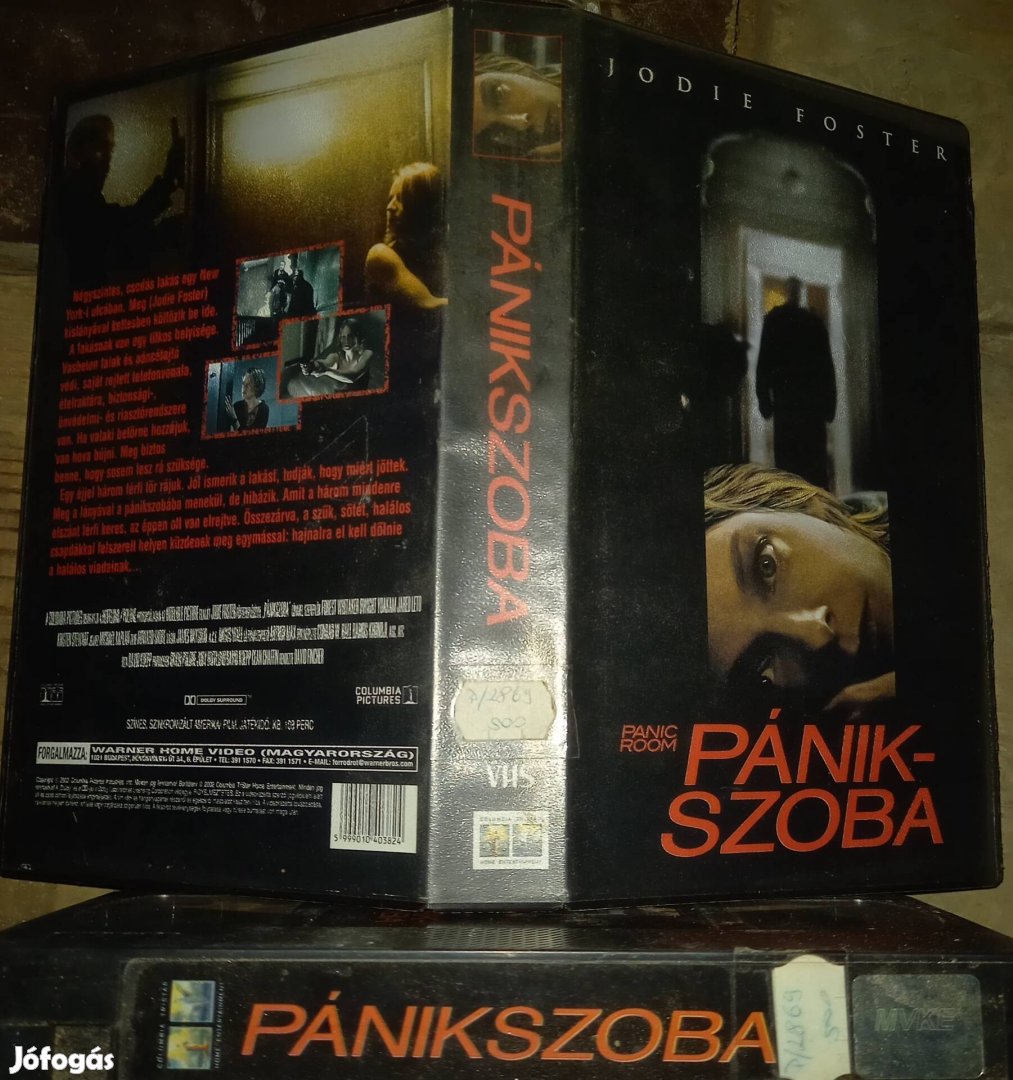 Pánikszoba- thriller vhs - Jodie Foster