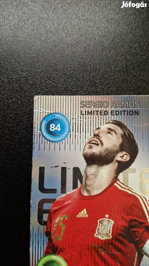 Panini 2016-os EB Sergio Ramos Limited Edition