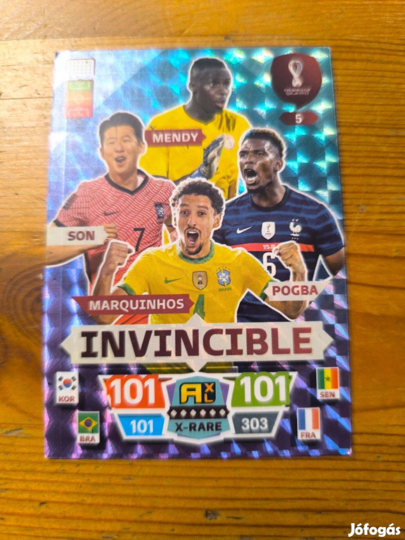 Panini Adrenalin FIFA World Cup Qatar Invincible 2022