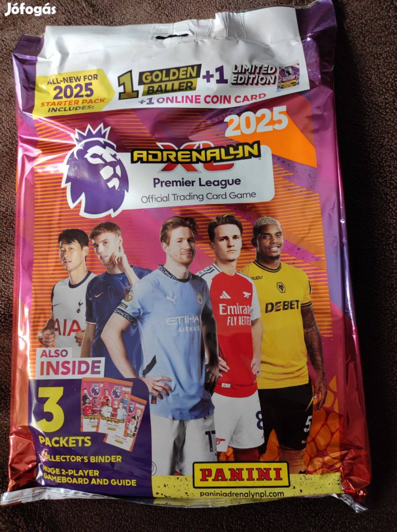 Panini Adrenalin Premier league 2025 starter pack