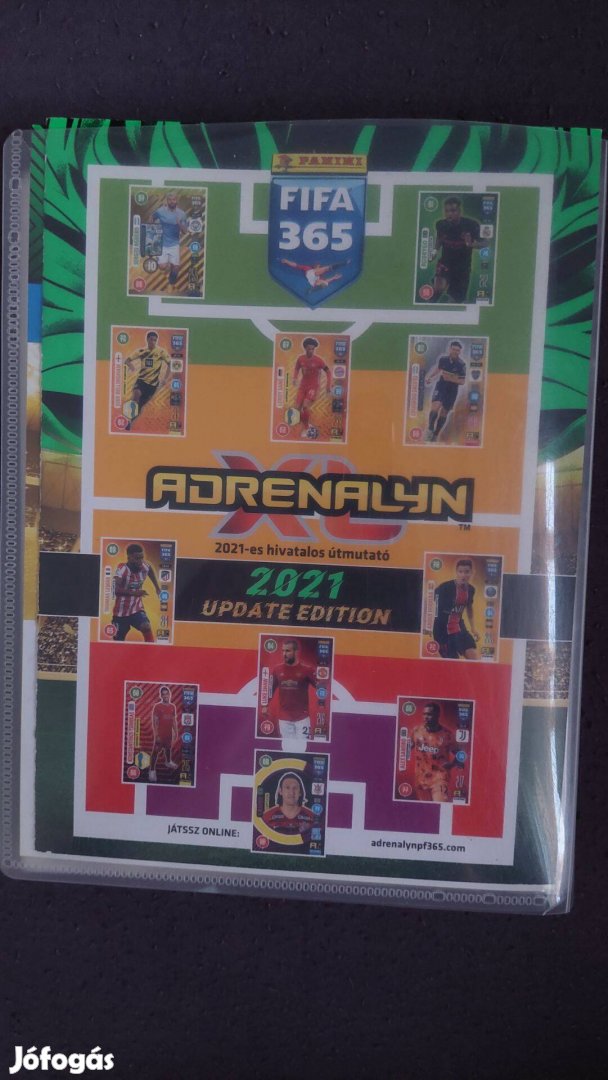 Panini Adrenalyn XL 2021 Update Edition 80% os album