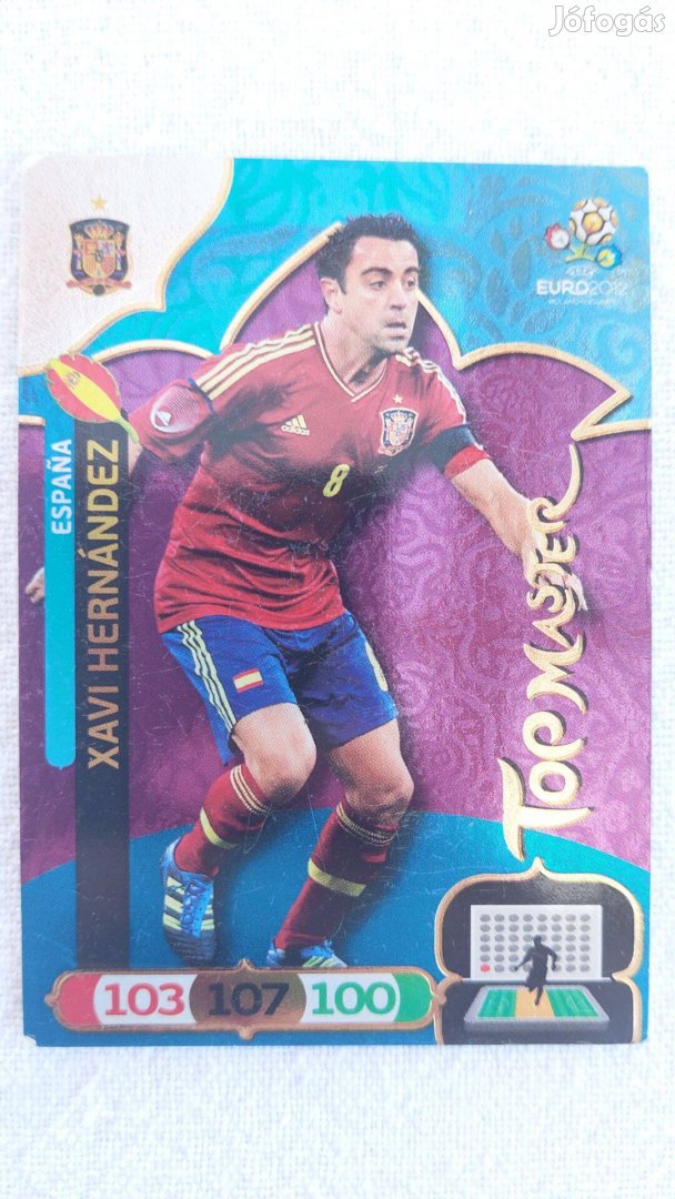 Panini Adrenalyn XL EURO 2012 Xavi Hernández