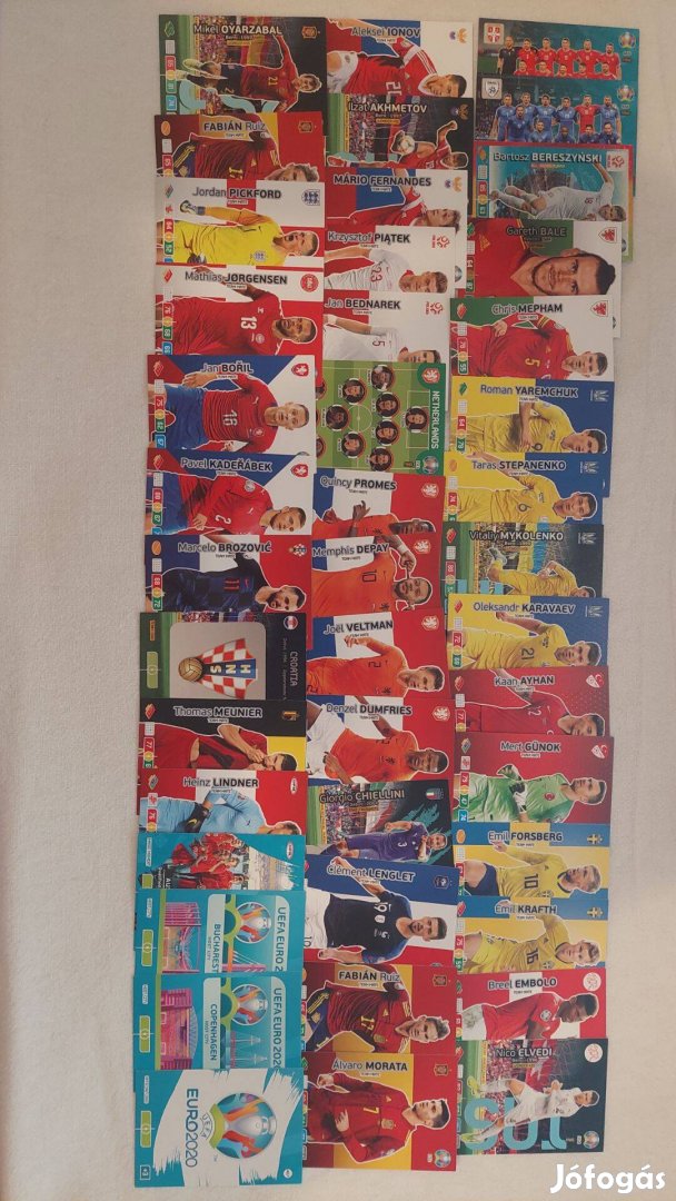 Panini Adrenalyn XL EURO 2020 kártyák