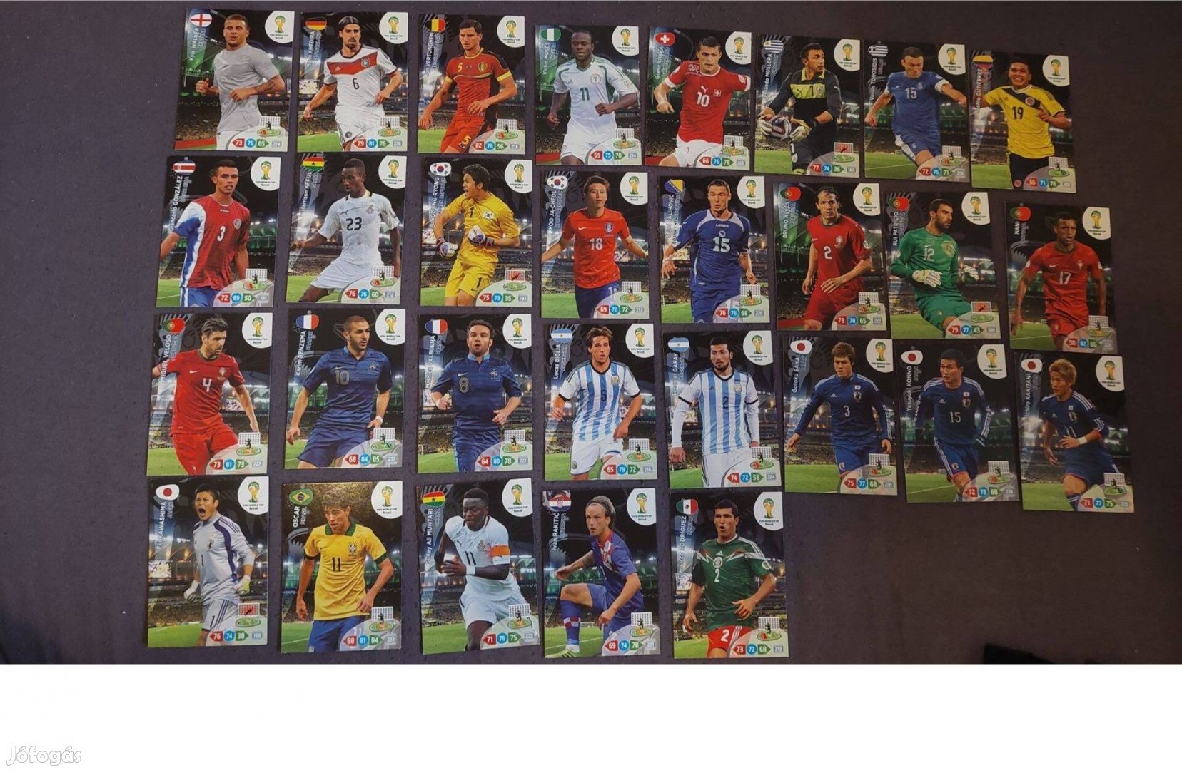 Panini Adrenalyn XL World Cup 2014 kártyák