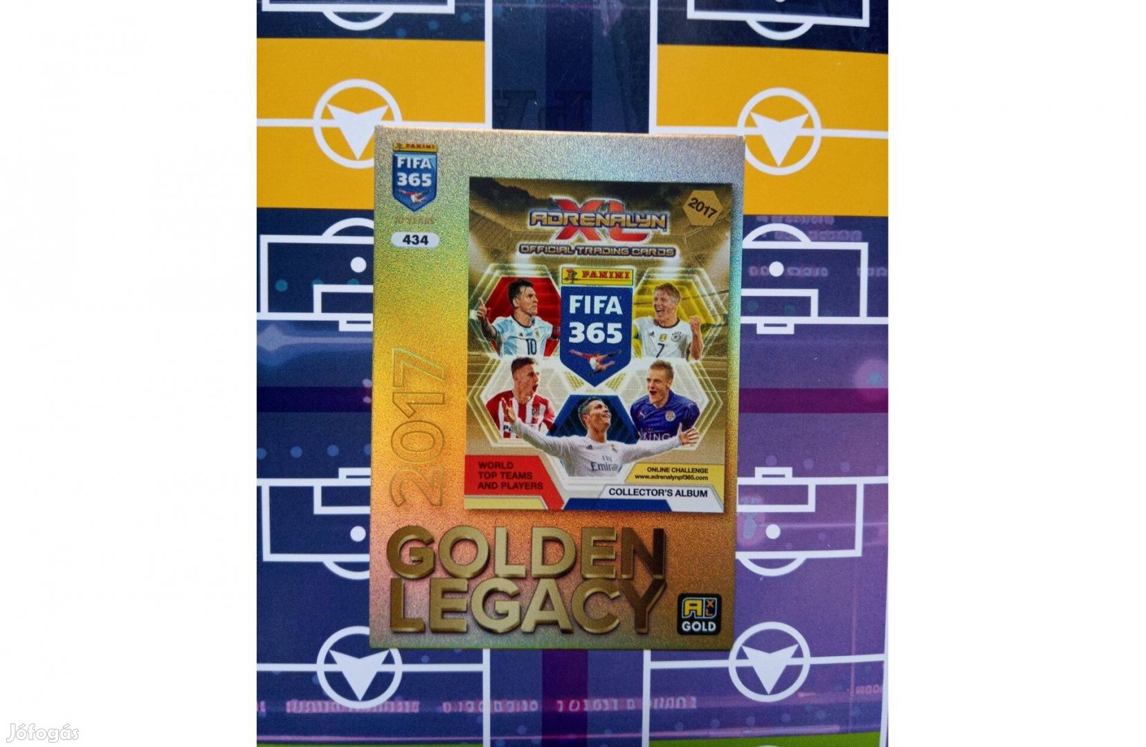 Panini FIFA 365 2017 Fifa 365 2025 Golden Legacy focis kártya