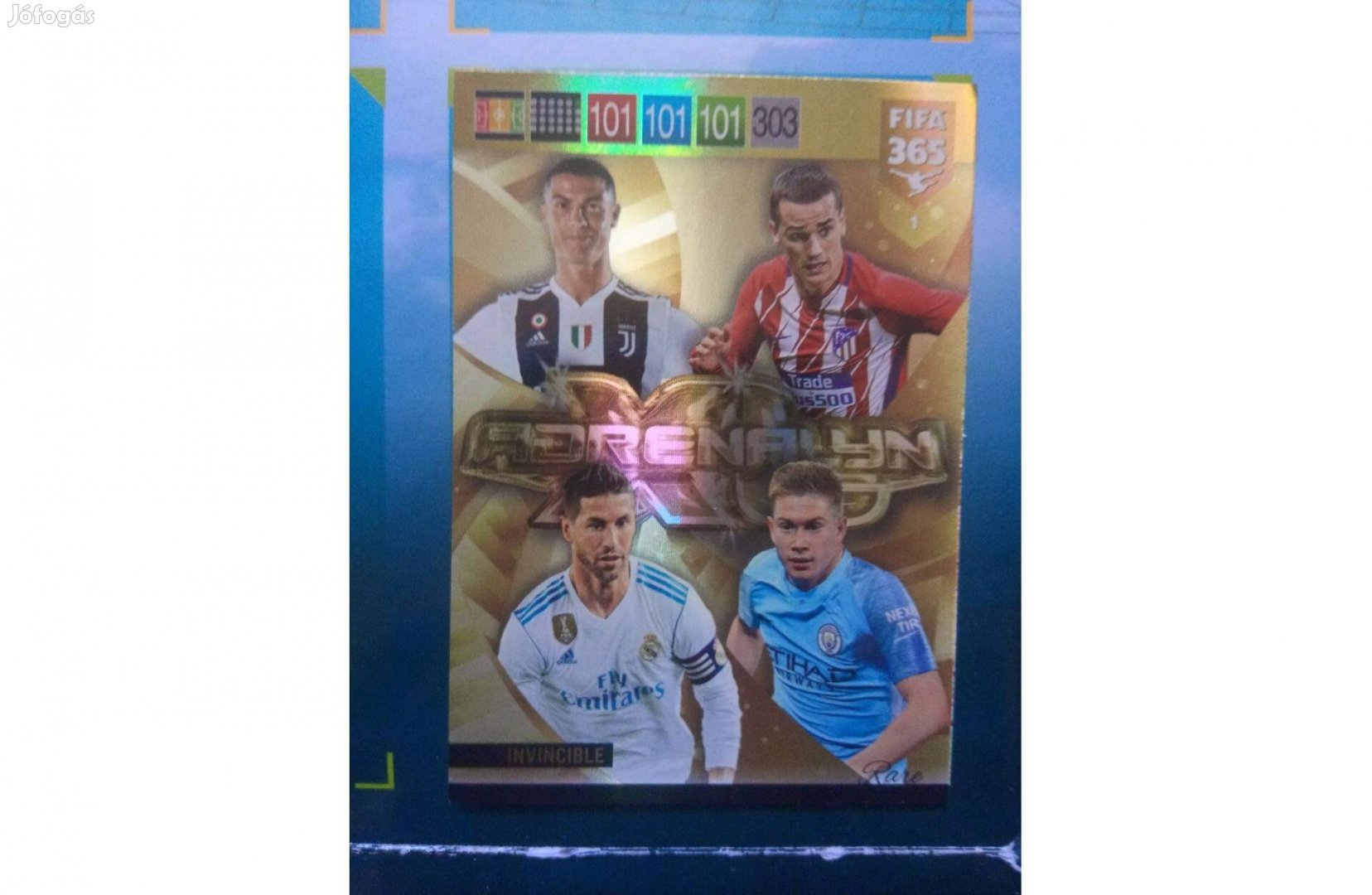 Panini FIFA 365 2019 Adrenalyn XL Invincible kártya