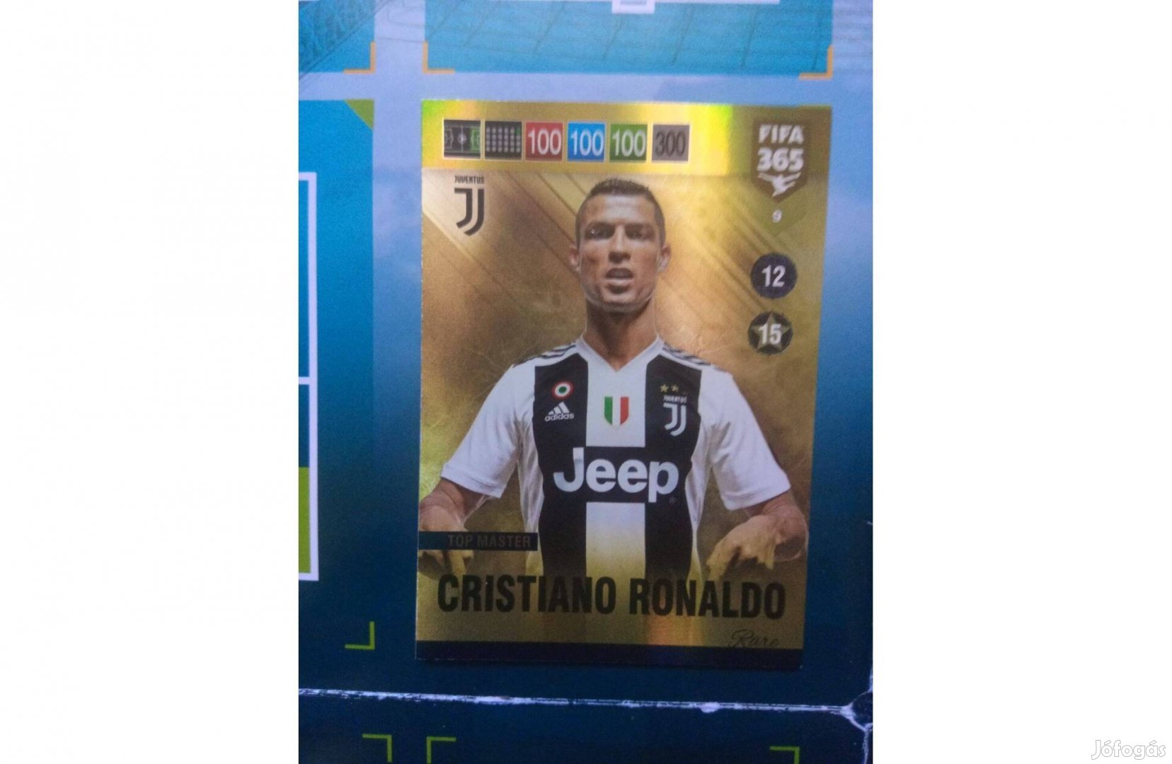 Panini FIFA 365 2019 Adrenalyn XL Top Master Cristiano Ronaldo kártya