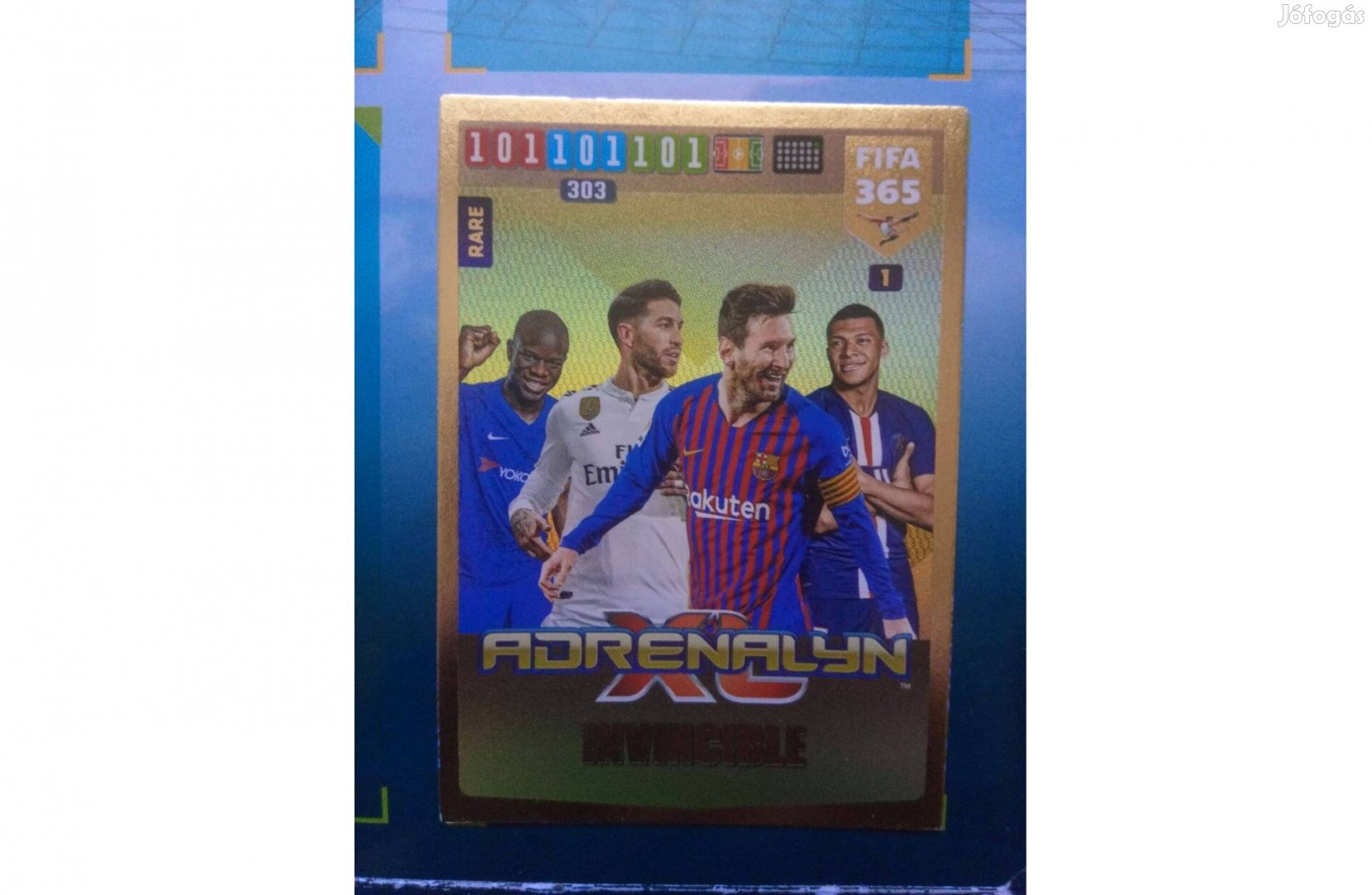 Panini FIFA 365 2020 Adrenalyn Invincible focis kártya