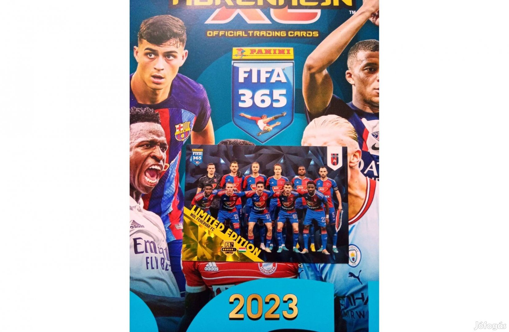 Panini FIFA 365 2023 Adrenalyn MOL Fehérvár Csapatkép Limited kártya