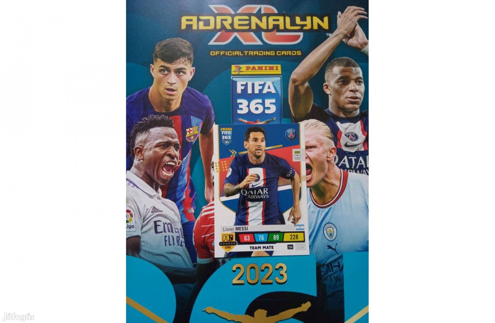 Panini FIFA 365 2023 Adrenalyn Messi Team Mate kártya