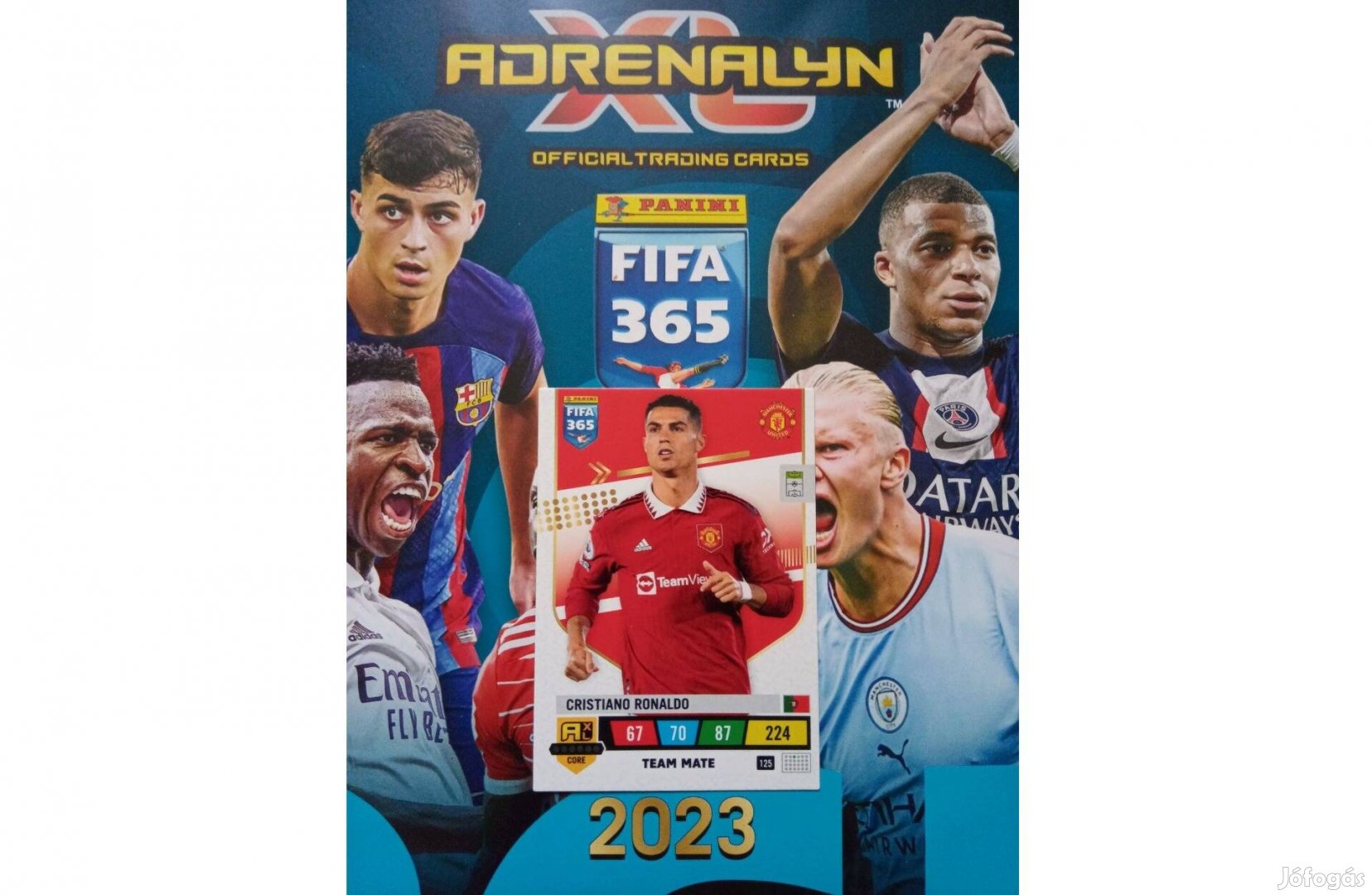 Panini FIFA 365 2023 Adrenalyn Ronaldo Team Mate focis kártya