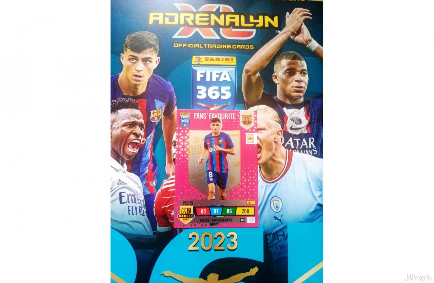 Panini FIFA 365 2023 Adrenalyn XL Pedri Fans Favourite kártya