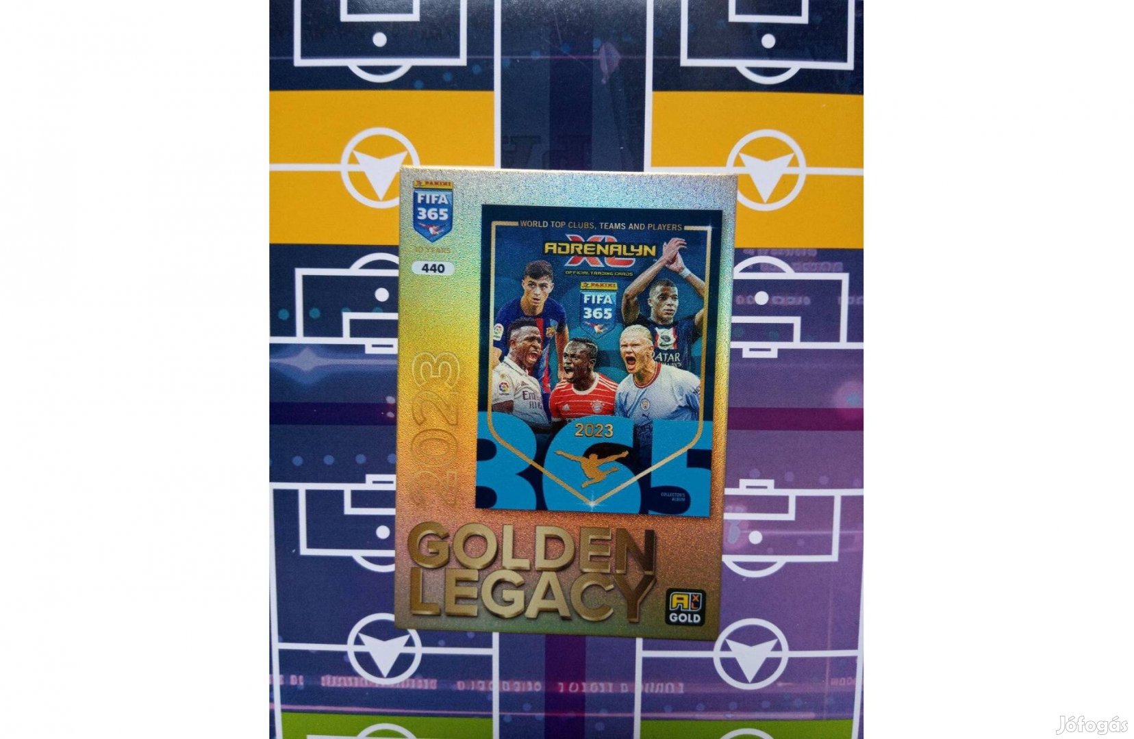 Panini FIFA 365 2023 Fifa 365 2025 Golden Legacy focis kártya