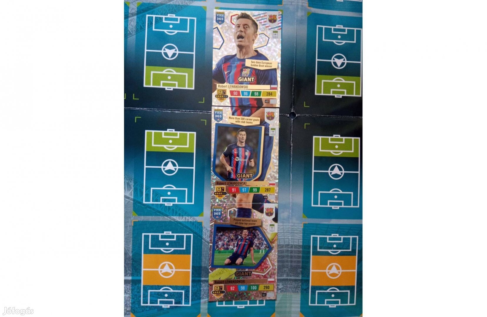 Panini FIFA 365 2023 Lewandowski (Barcelona) Giant szett