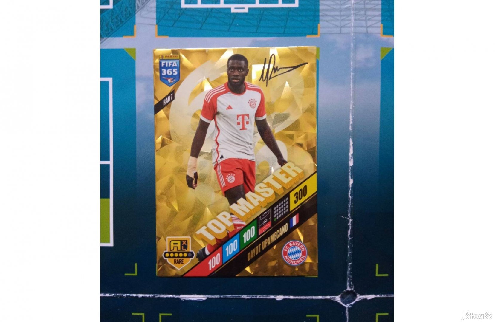 Panini FIFA 365 2024 Adrenalyn XL Dayot Upamecano Top Master kártya