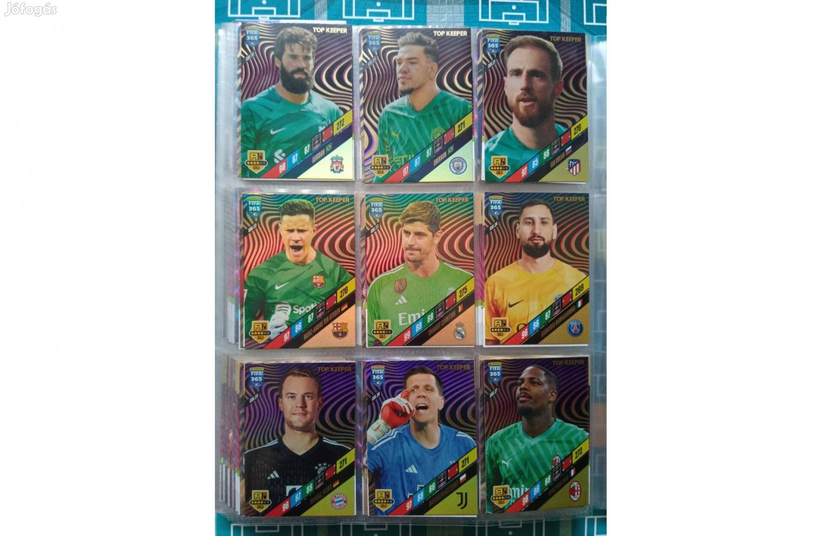 Panini FIFA 365 2024 Adrenalyn XL Top Keeper kártya