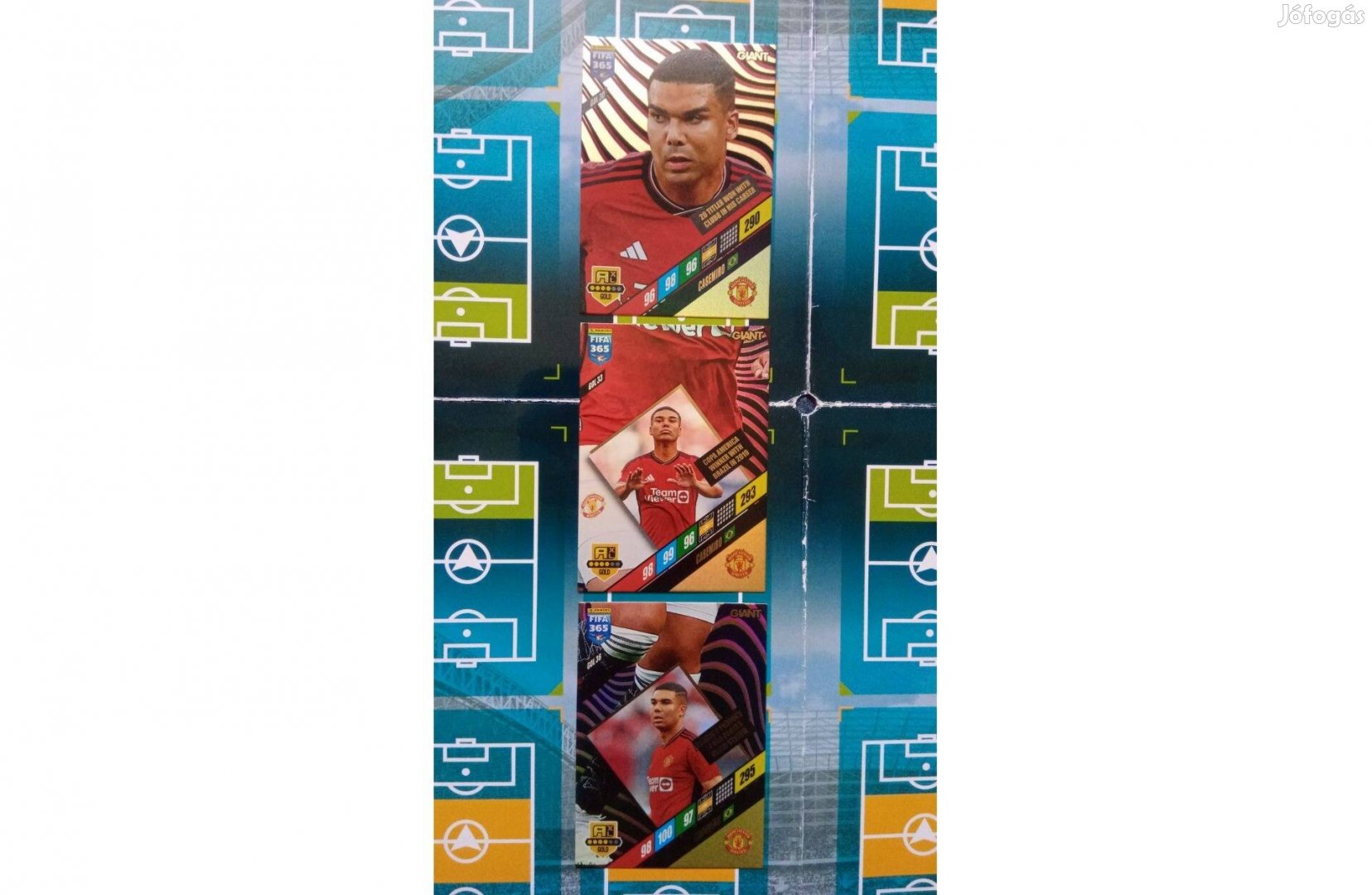 Panini FIFA 365 2024 Casemiro Giant szett kártya