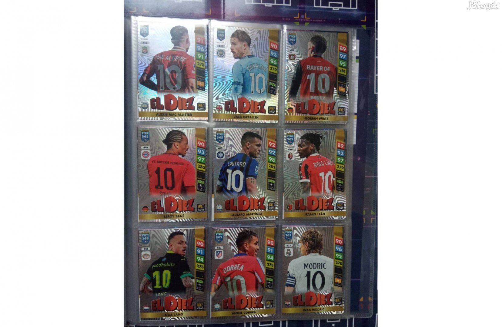 Panini FIFA 365 2025 Adrenalyn Icon El Diez kártya