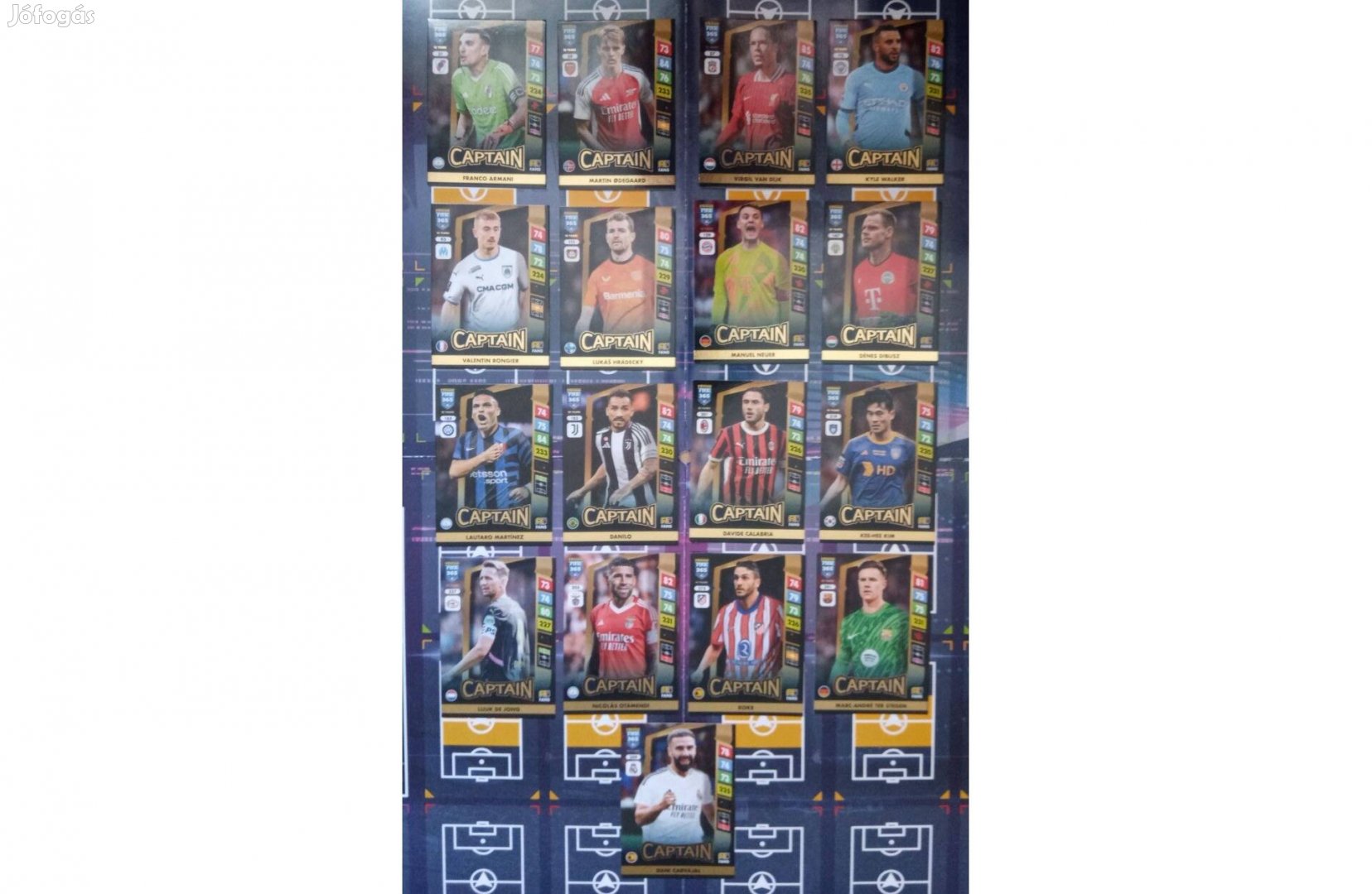 Panini FIFA 365 2025 Captain kártya