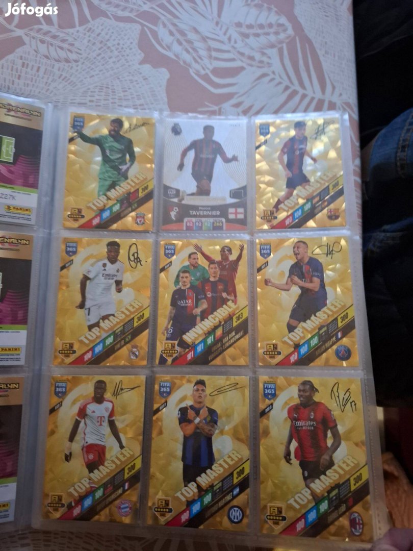 Panini FIFA 365 Abum 503 kártyával