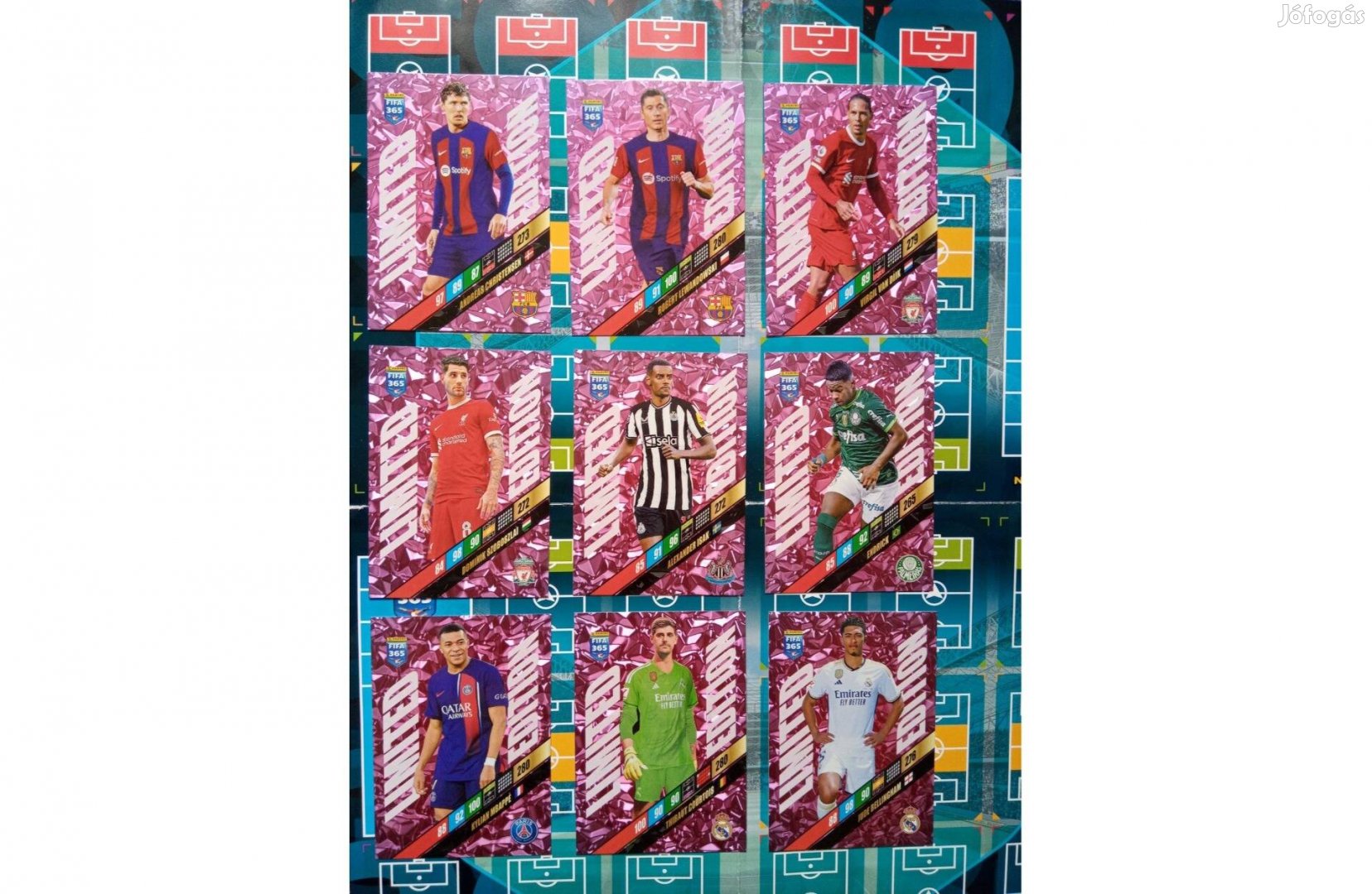 Panini FIFA 365 Adrenalyn 2024 XXL Limited focis kártya