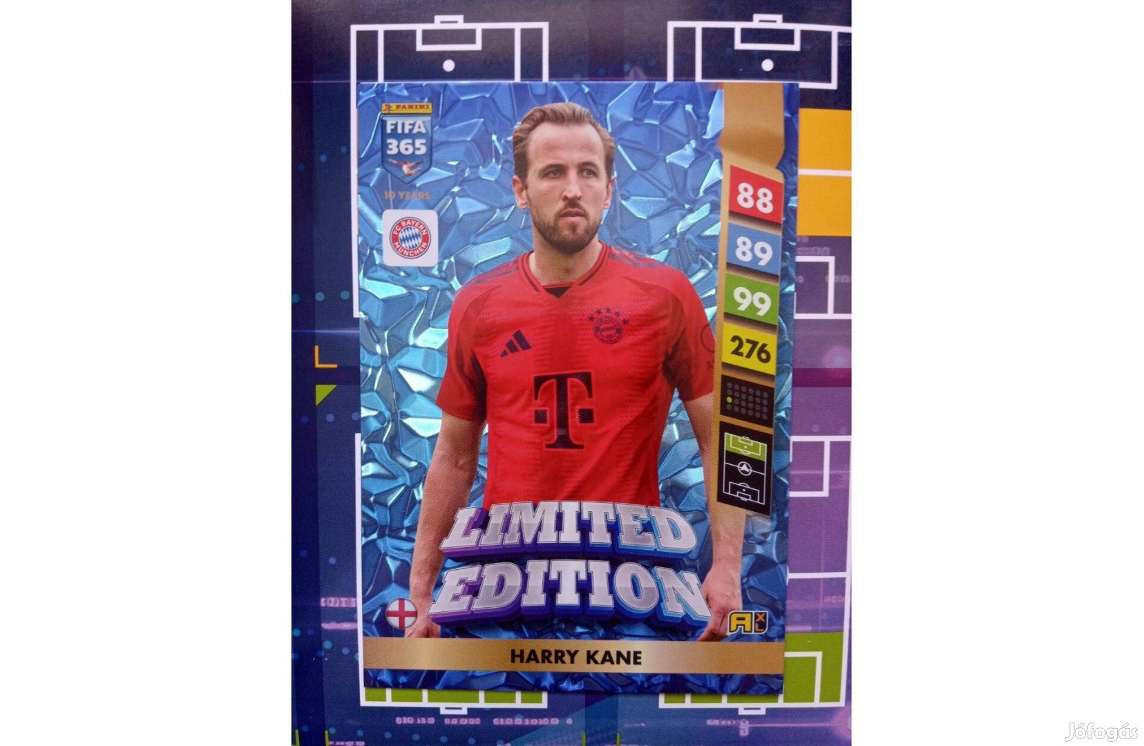 Panini FIFA 365 Adrenalyn 2025 Kane XXL Limited kártya