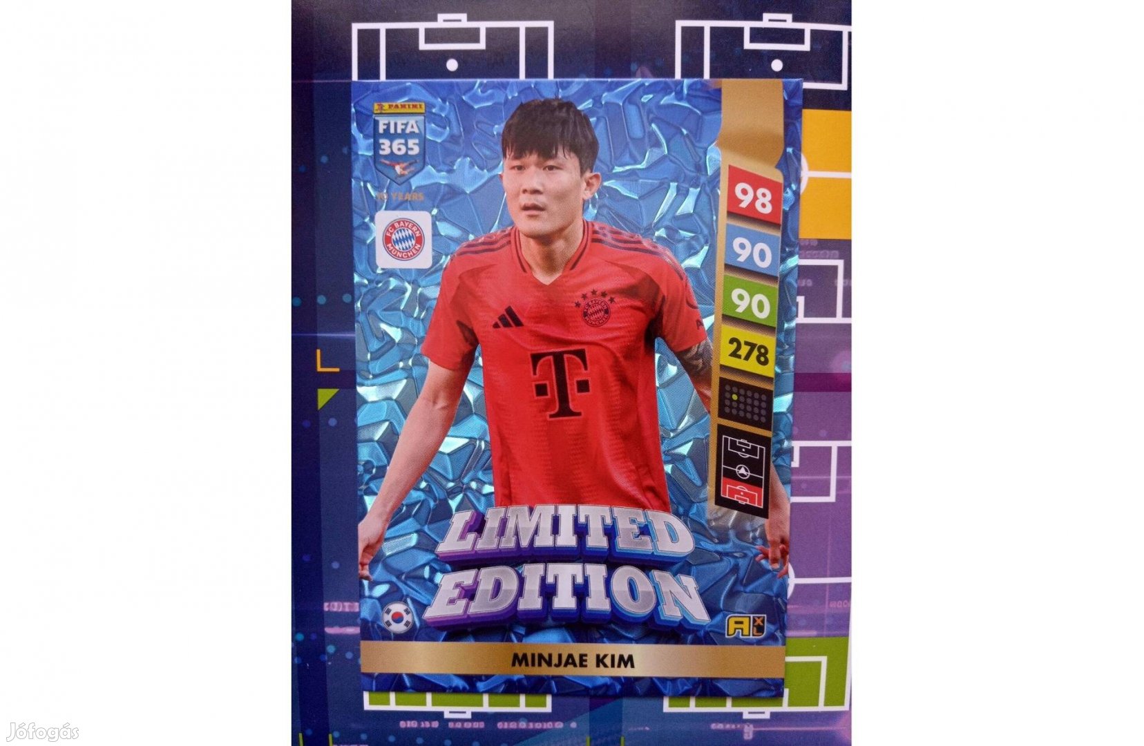 Panini FIFA 365 Adrenalyn 2025 Kim XXL Limited kártya