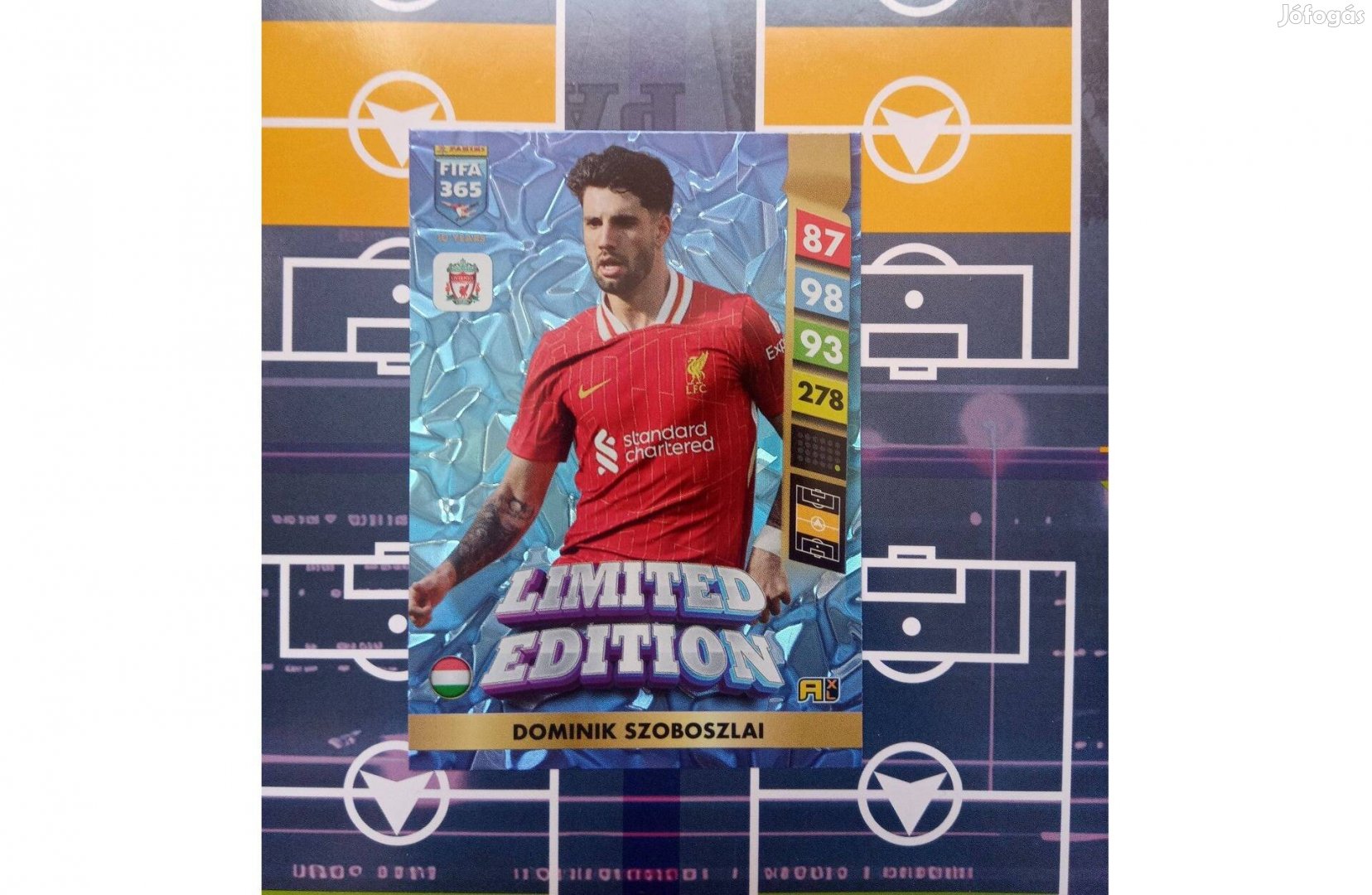 Panini FIFA 365 Adrenalyn 2025 Szoboszlai Dominik Limited kártya