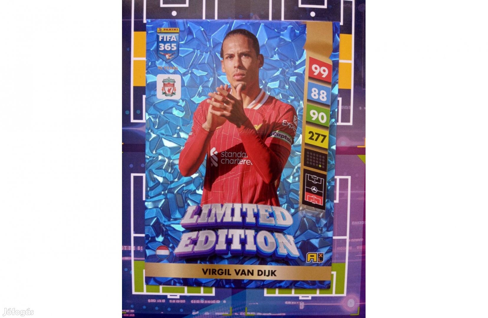 Panini FIFA 365 Adrenalyn 2025 Van Dijk XXL Limited focis
