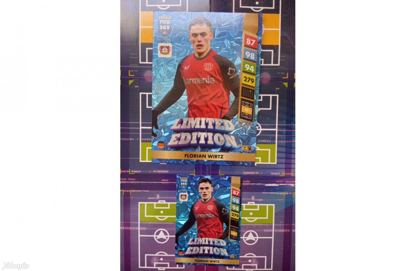 Panini FIFA 365 Adrenalyn 2025 Wirtz XXL Limited kártya