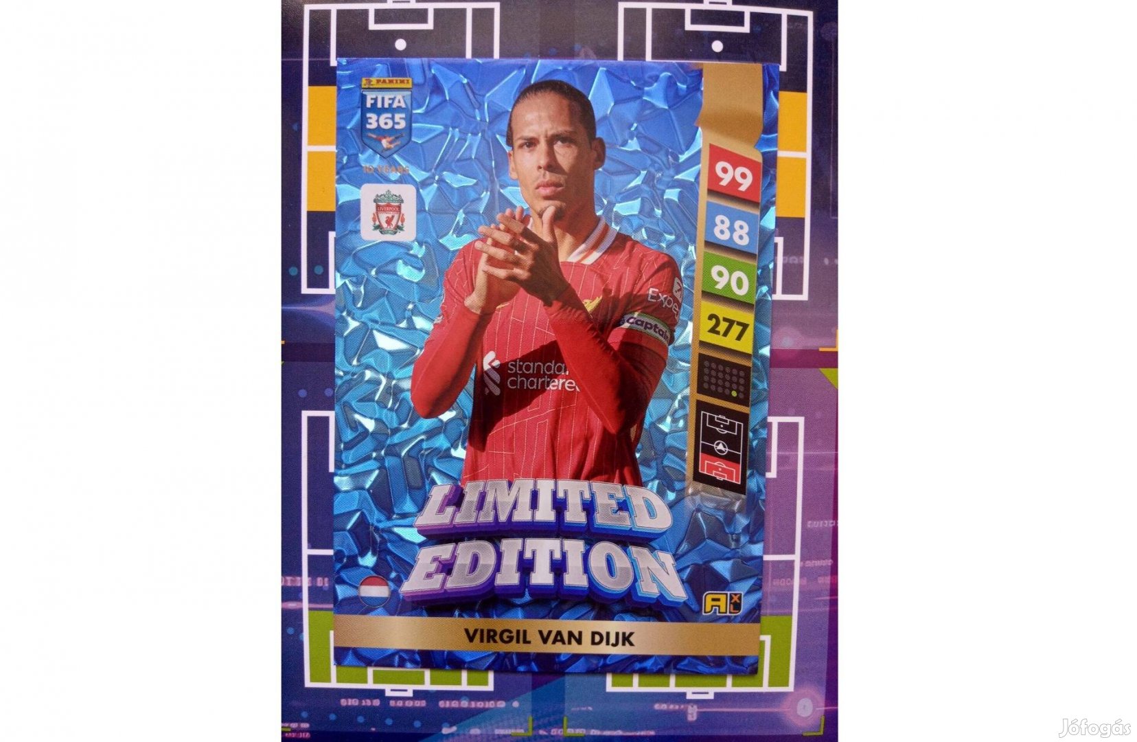 Panini FIFA 365 Adrenalyn 2025 van Dijk XXL Limited kártya