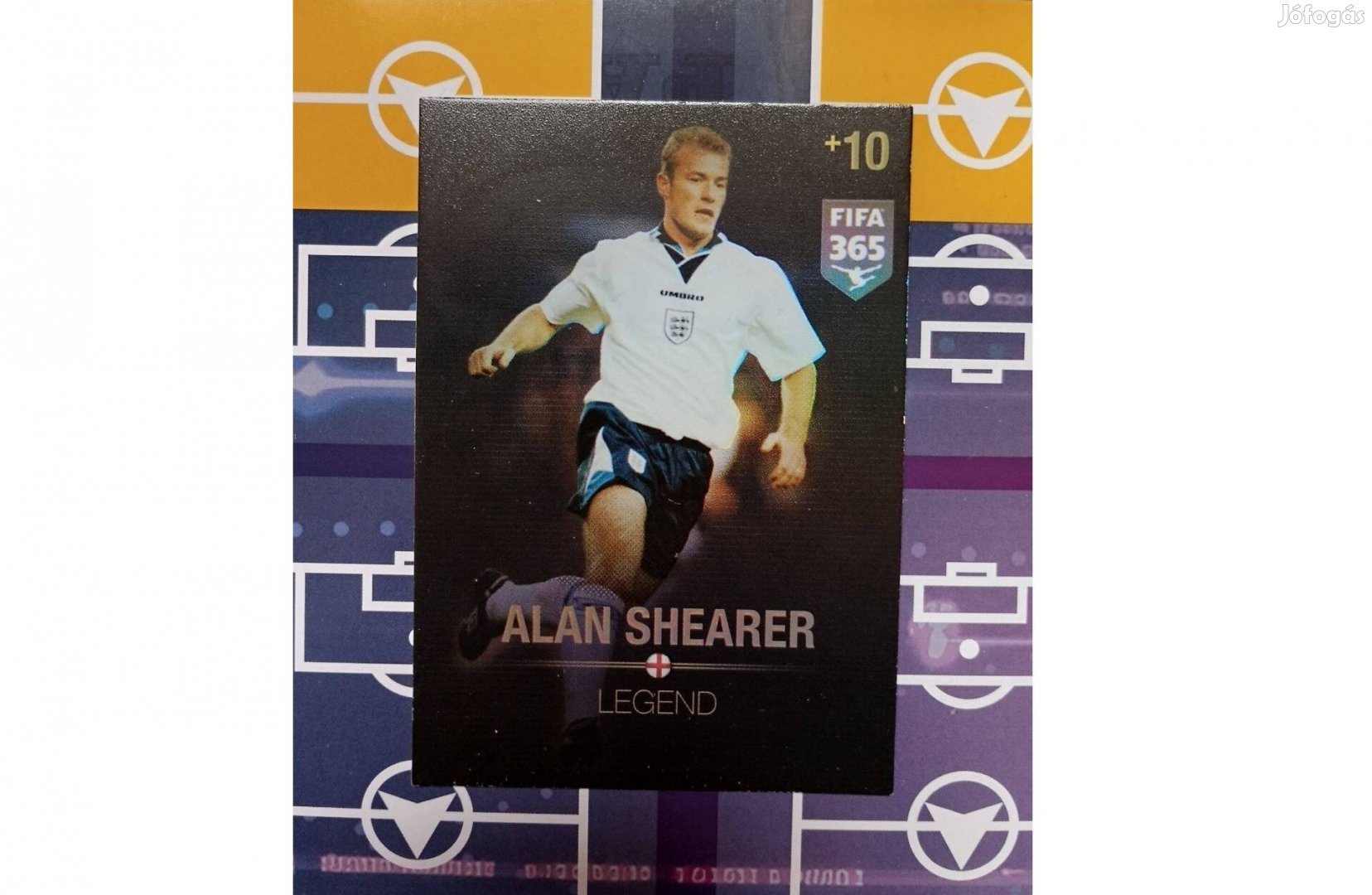 Panini FIFA 365 Adrenalyn Alan Shearer Legend focis kártya